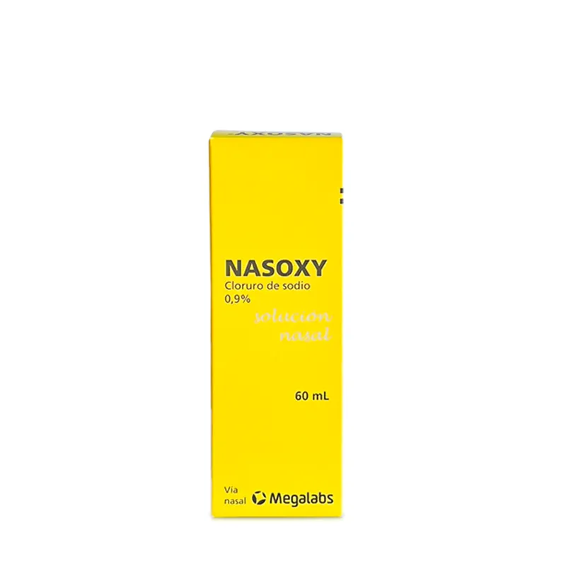 Nasoxy Cloruro de Sodio 0,9% - Solucion Nasal de 60 mL