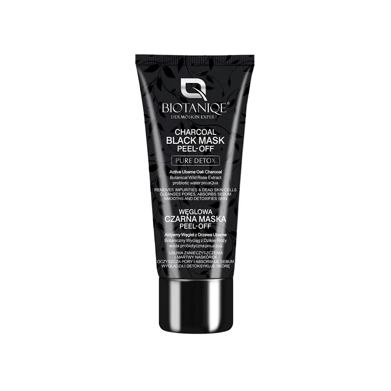 Mascarilla Detox Peel Off Carbon Negro Biotaniqe - Cont. 50 mL