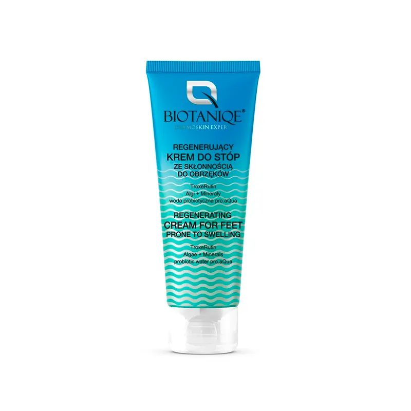 Crema Regeneradora Para Pies Inchados Biotaniqe - Cont. 75 mL