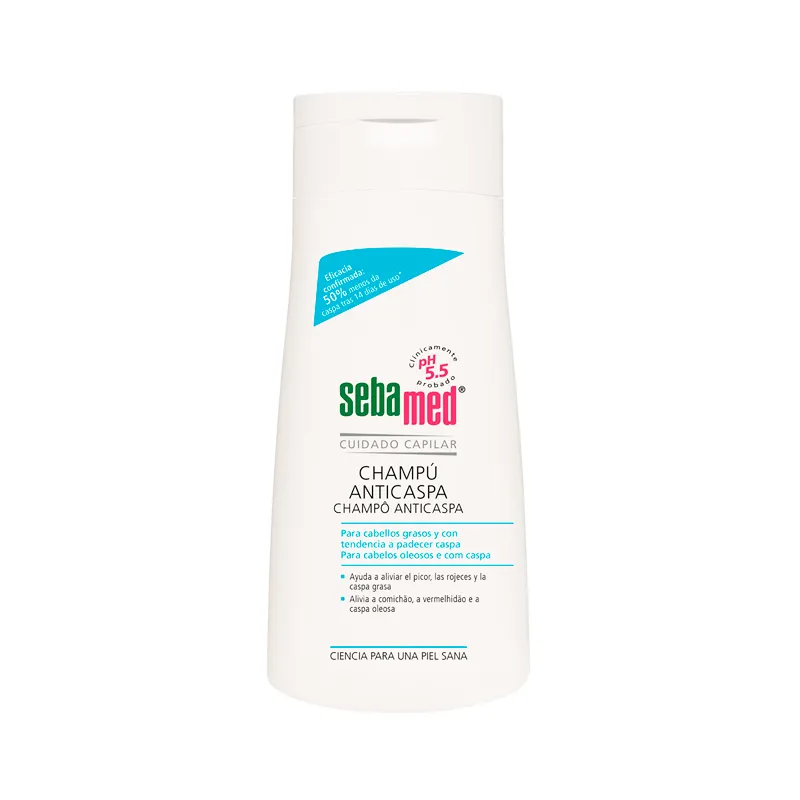 Shampoo Anticaspa Sebamed - 200 mL