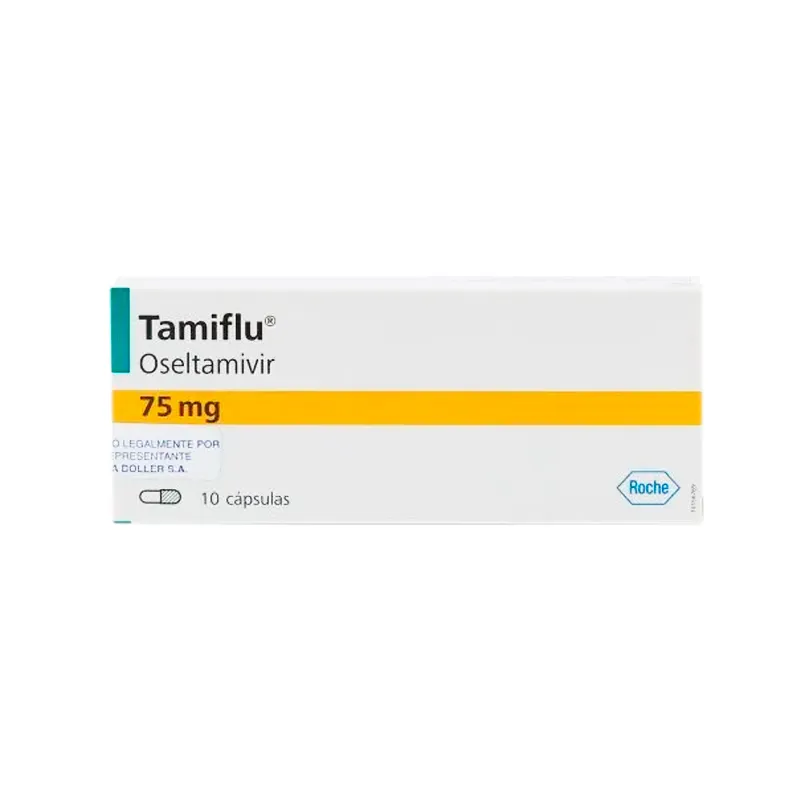 Tamiflu Oseltamivir 75 Mg Caja De 10 Capsulas Punto Farma 0968