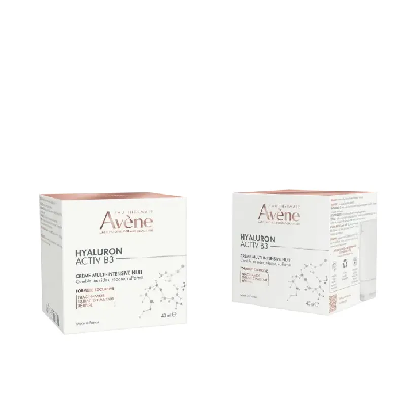 Avene Hyaluron Activ B3 Crema de Noche Multi-Intensiva - Cont. 40 ml.