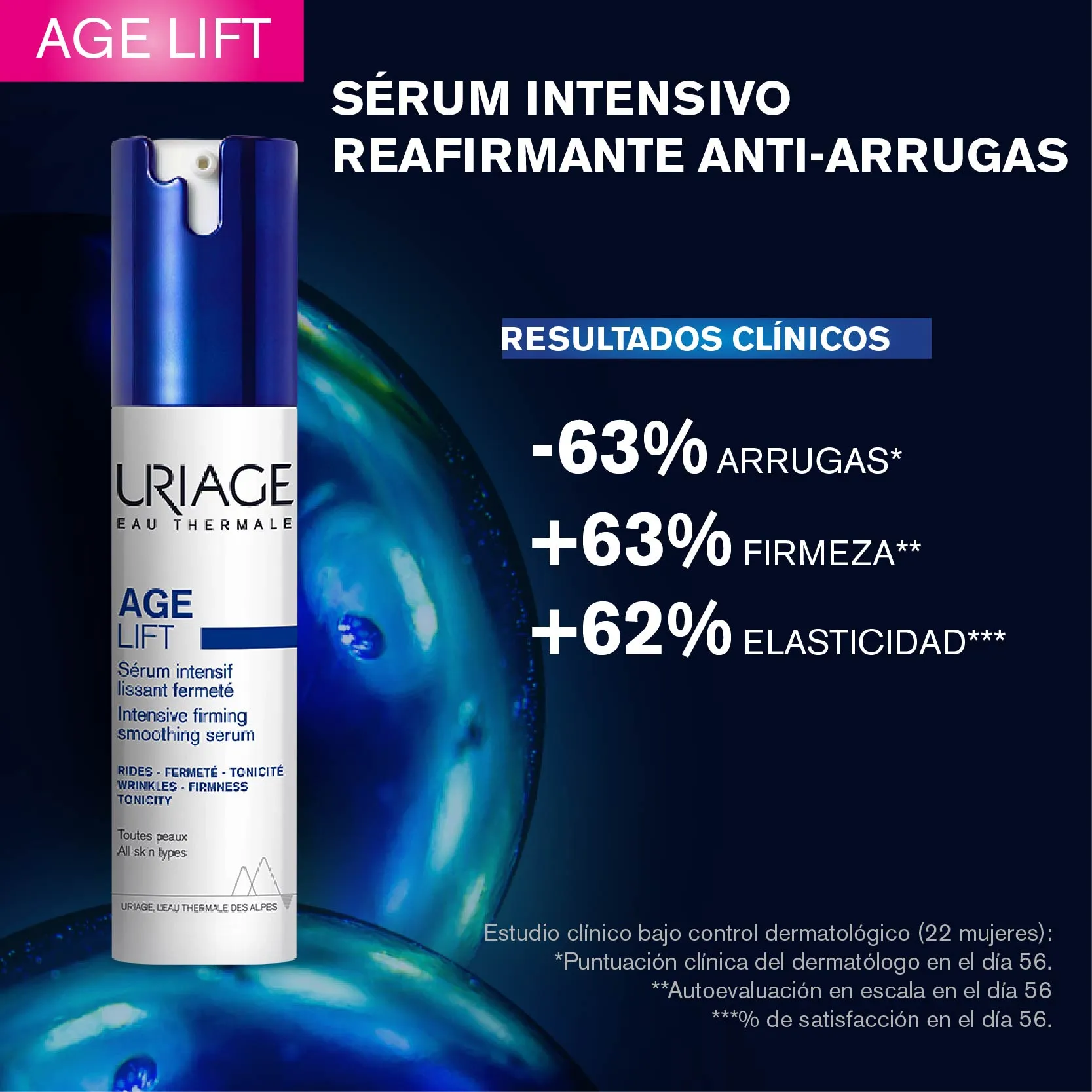 Serum Intensivo Reafirmante Age Lift Uriage - 30 mL