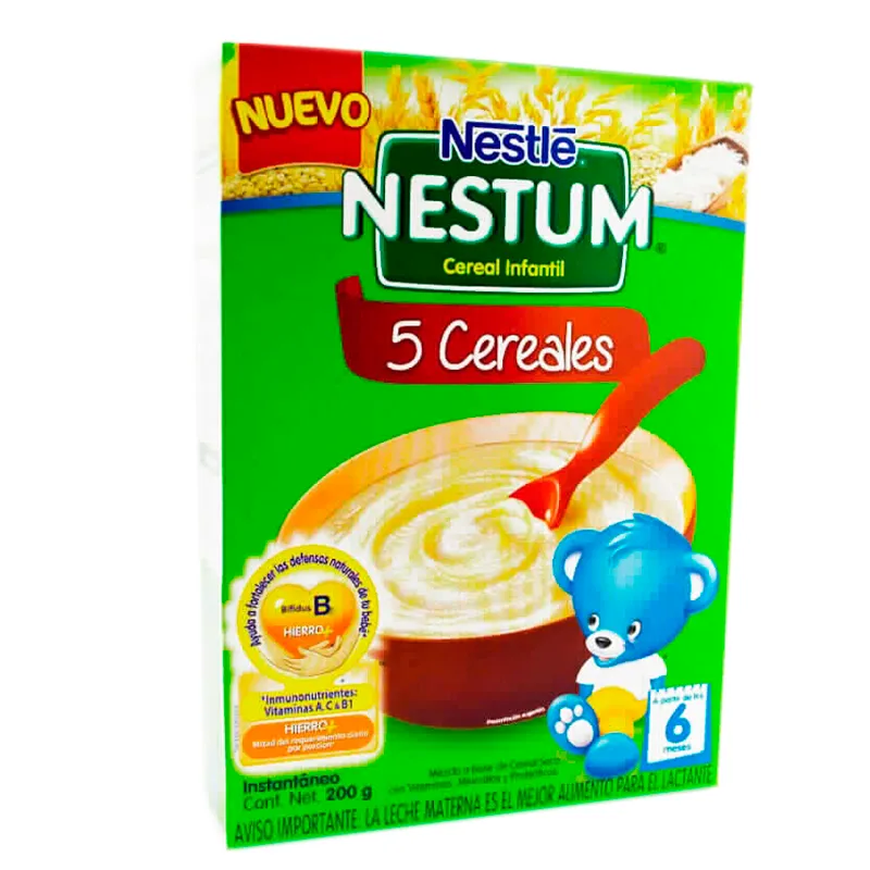 Nestum Cereal Infantil 5 Cereales Nestlé - 200 gr