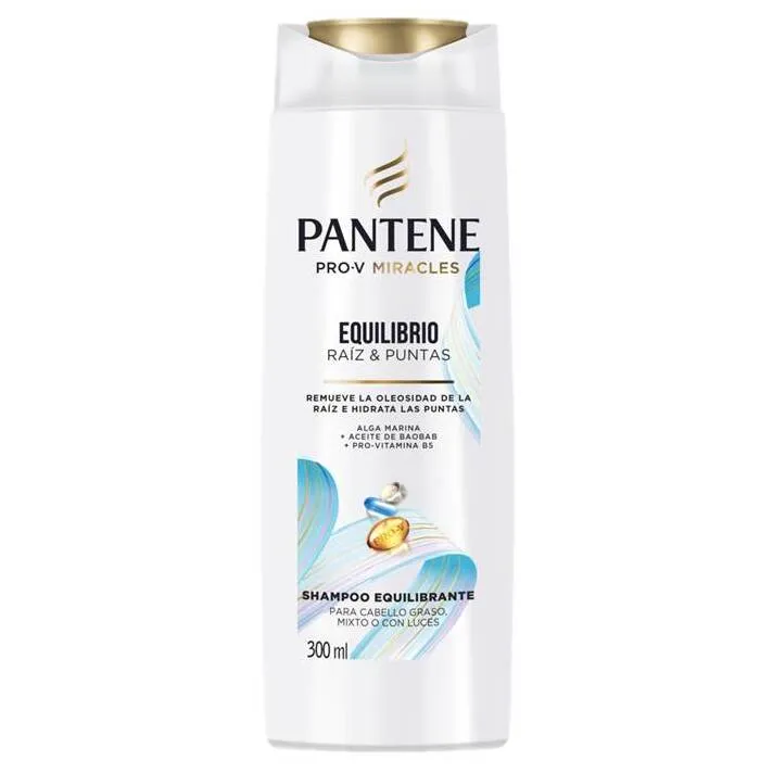 Shampoo Equilibrio Raíz y Puntas Pantene Pro-V Miracles - 300mL