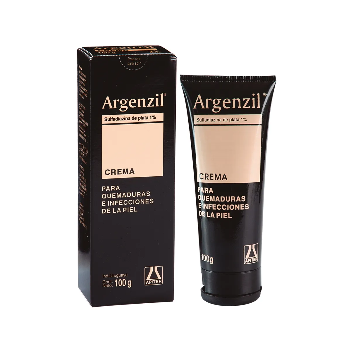 Argenzil Sulfadiazina de Plata 1% Crema - 100 gr