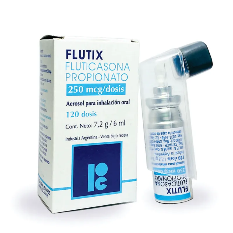 Flutix Fluticasona Aerosol 250 Mcg 120 Dosis Punto Farma