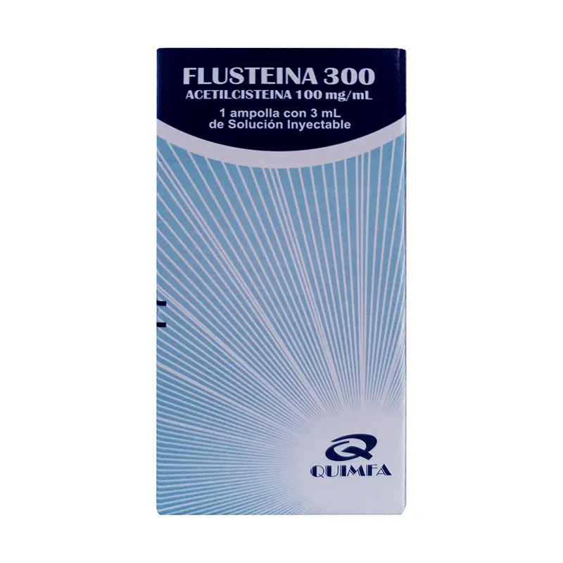 Flusteina 300 Acetilcisteina 100 mg/ ml.