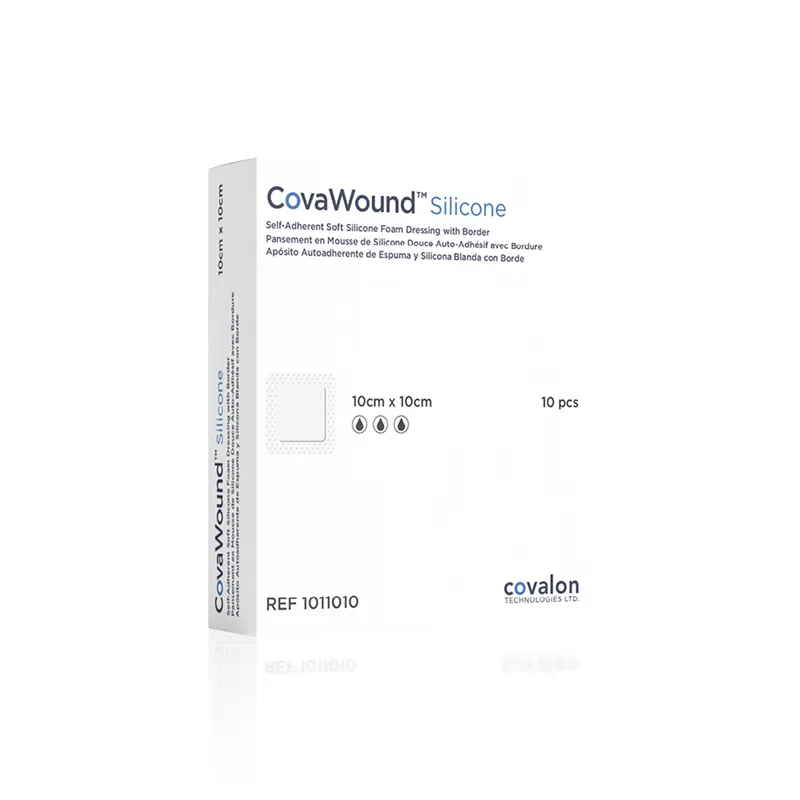 CovaWound Silicone Aposito 10cm x 10cm - Cont. 1 Unidad