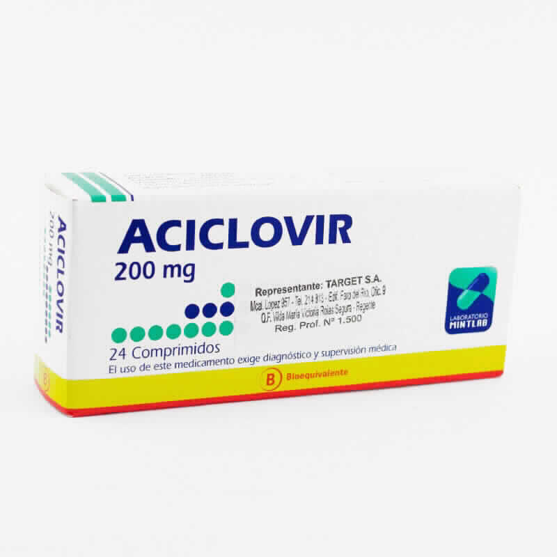 Aciclovir comprimido 200mg comprar