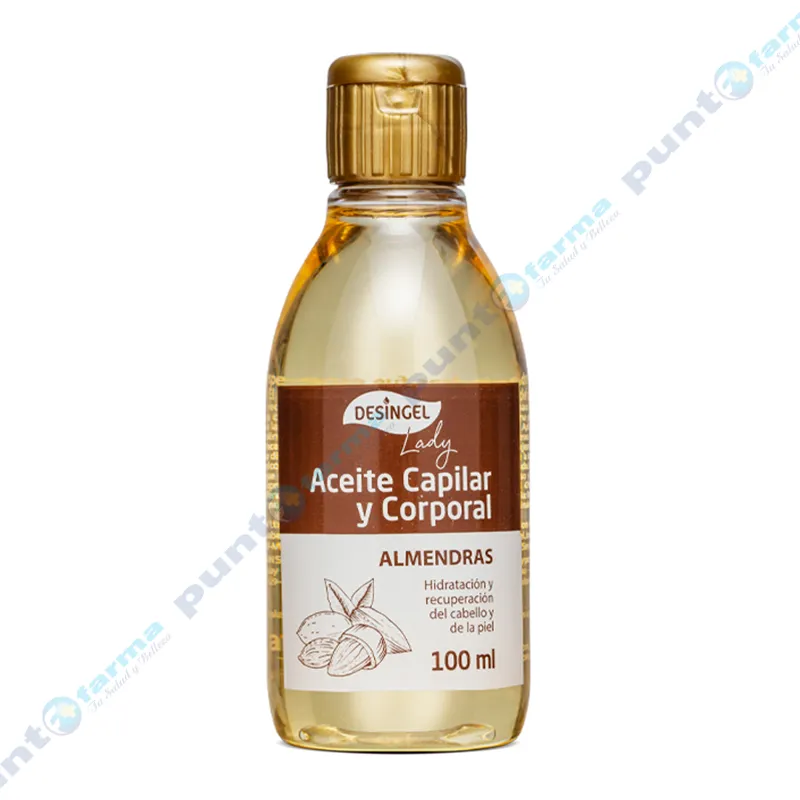 Aceite Capilar y Corporal Almendra Desingel - 100 mL