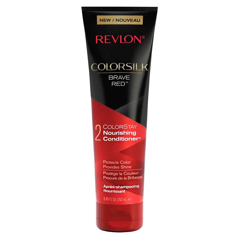 Acondicionador Nutritiva Colorsilk Brave Red Revlon - 250 mL