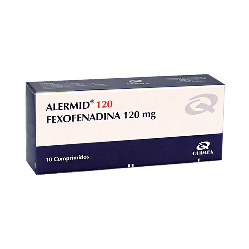 Alermid 120 Fexofenadina 120 Mg Caja De 10 Comprimidos Punto Farma