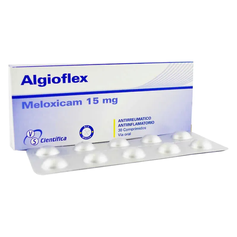 Algioflex Meloxicam 15 mg - Caja de 30 comprimidos