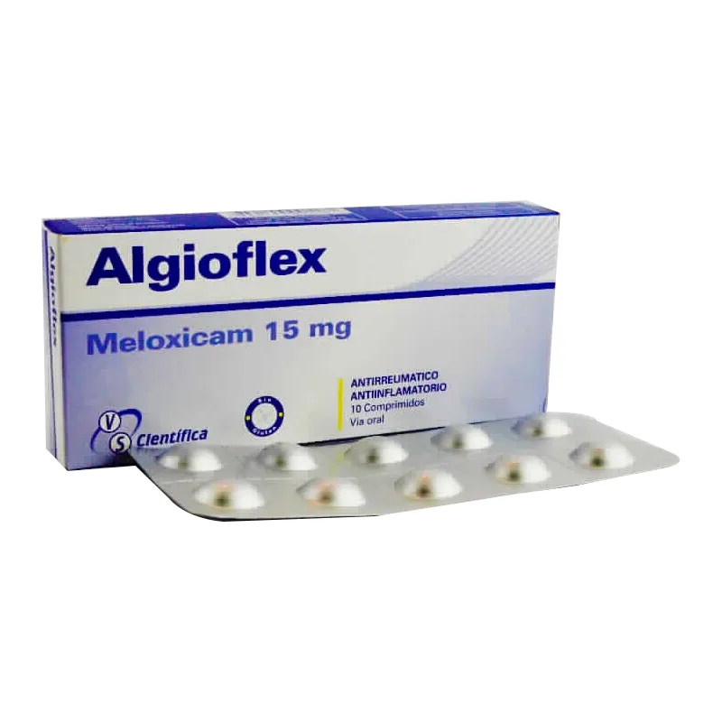 Algioflex Meloxicam 15mg - Caja de 10 comprimidos