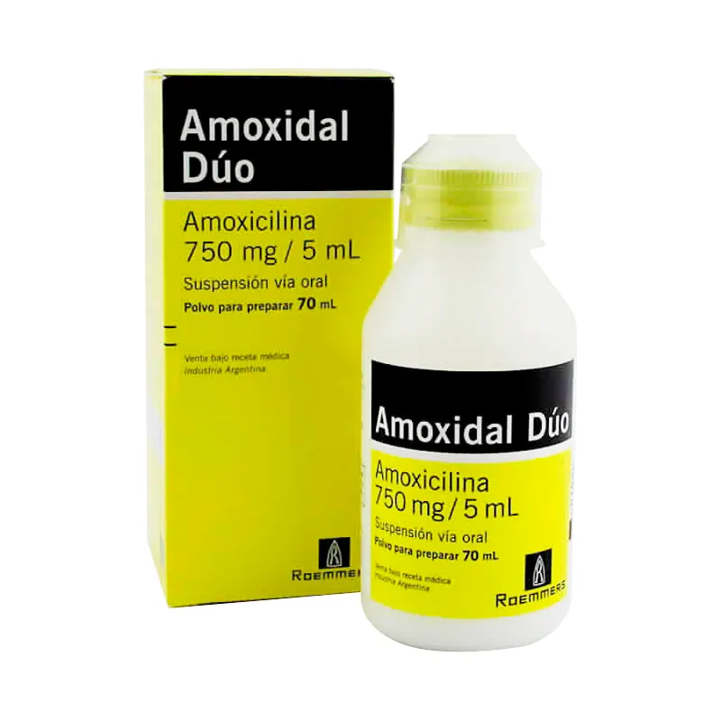 Amoxidal D O Amoxicilina Mg Cont Ml Punto Farma