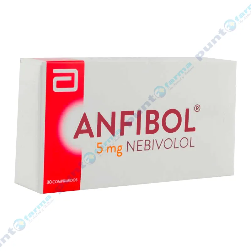 Anfibol 5 mg Nebivolol - Caja de 30 comprimidos