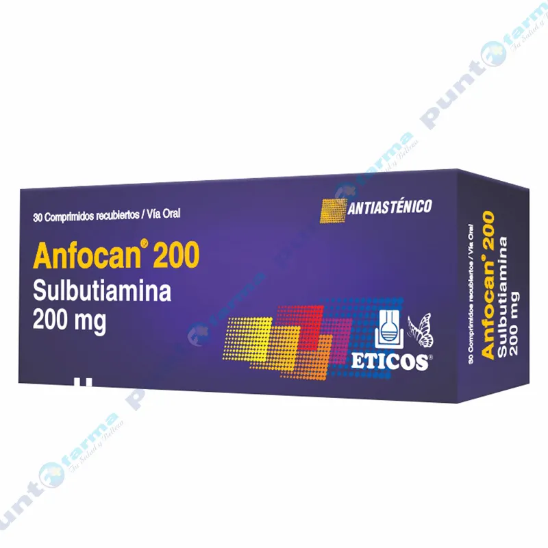 Anfocan 200 - Caja de 30 comprimidos recubiertos