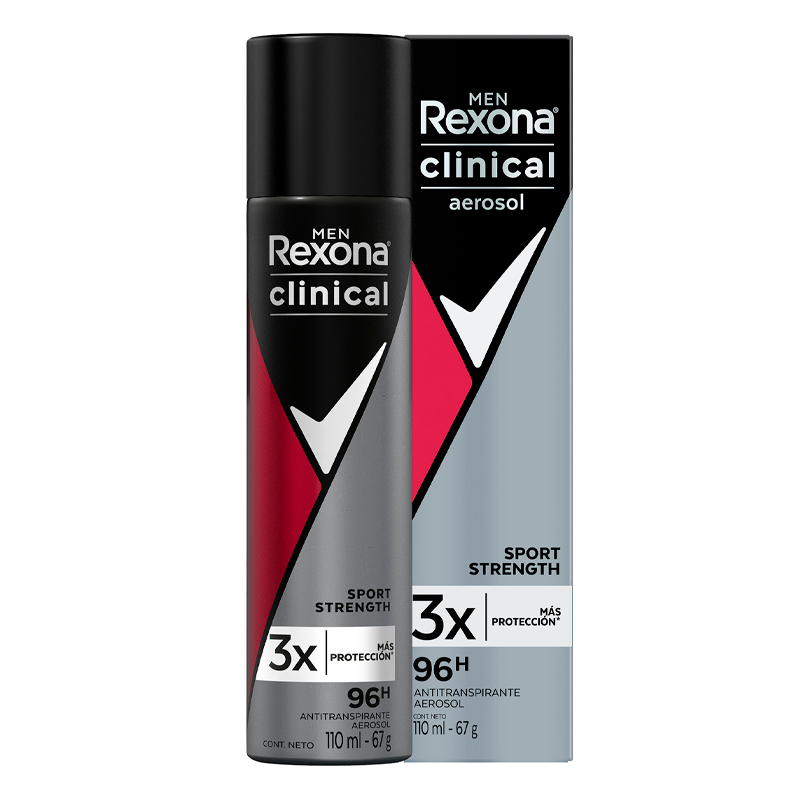 Antitranspirante Clinical Sports Men Rexona - 110ml | Punto Farma