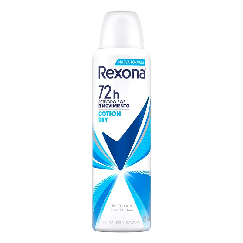 Antitranspirante Cotton Dry Rexona - Cont. 150 mL