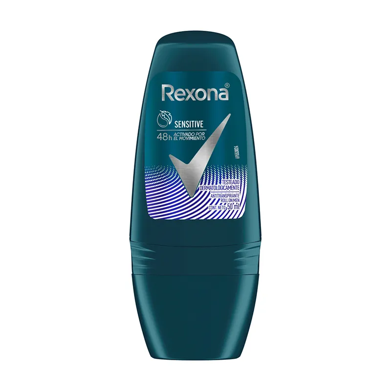 Antitranspirante Roll On Sensitive Rexona Men - 50mL