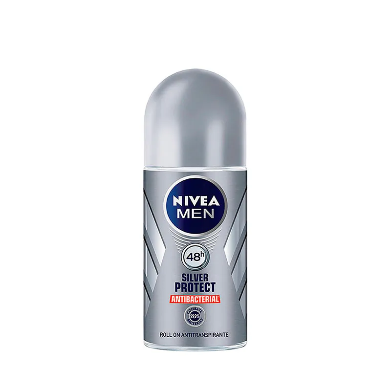 Antitranspirante Roll-On Silver Protect  Nivea - 50mL