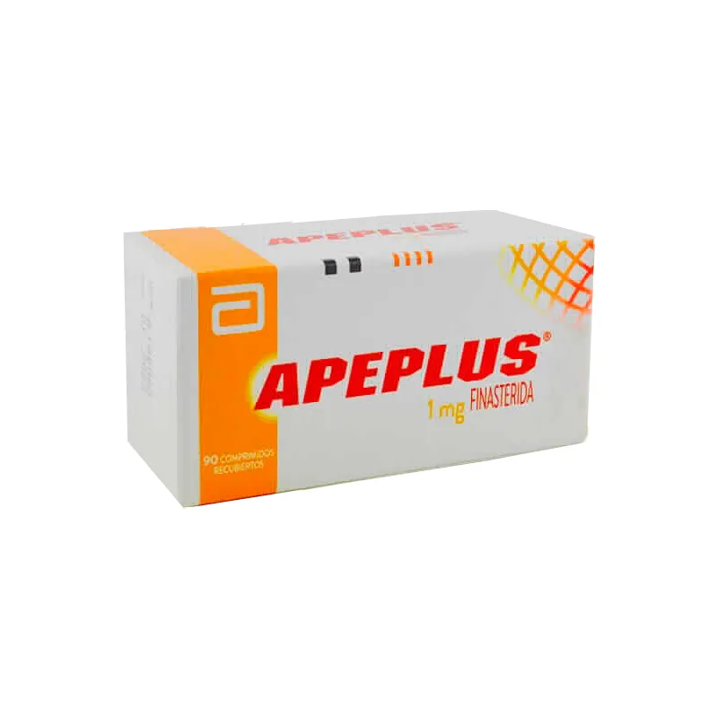 Apeplus Finasterida 1 mg  - Contenido 90 comprimidos recubiertos