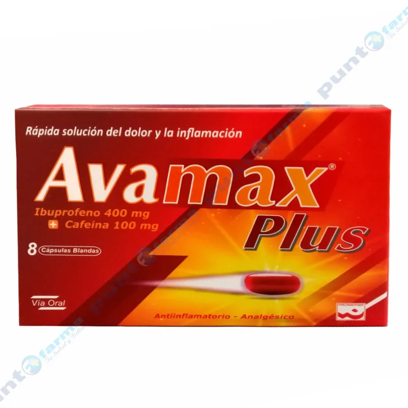 Avamax Plus - Caja de 8 cápsulas