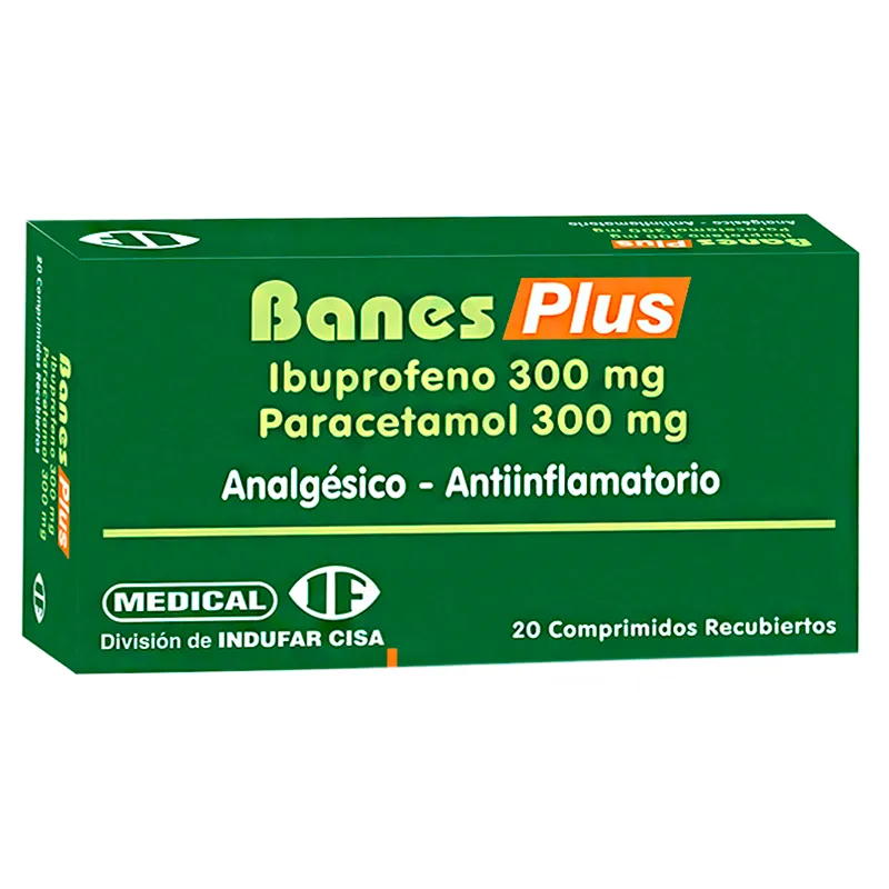 Banes Plus - Caja de 20 comprimidos recubiertos