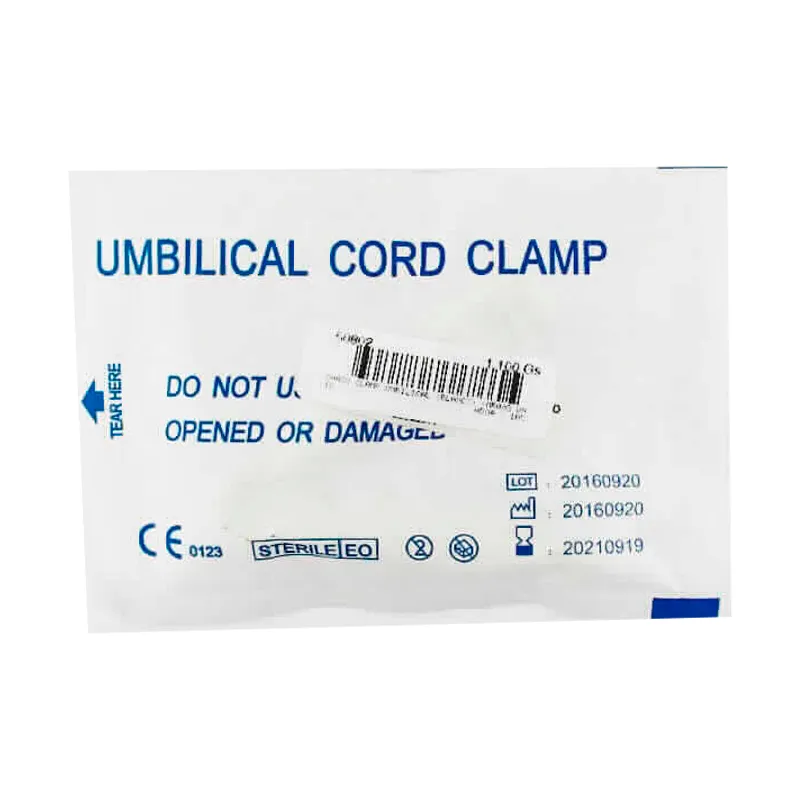 Clamp Umbilical Chaco Blanco - Cont. 1 unidad