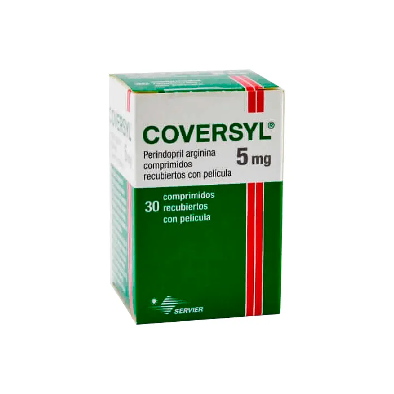 Coversyl Perindopril Arginina 5mg  - Cont. 30 comprimidos recubiertos