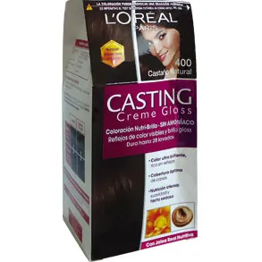 Crema Color L´oreal Paris Casting Creme Gloss 400 Castaño Natural