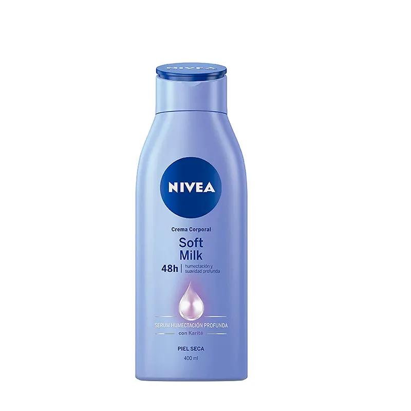 Crema Corporal Soft Milk Nivea - 400 mL