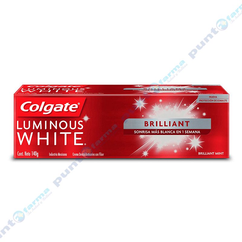 pasta dental colgate luminous white