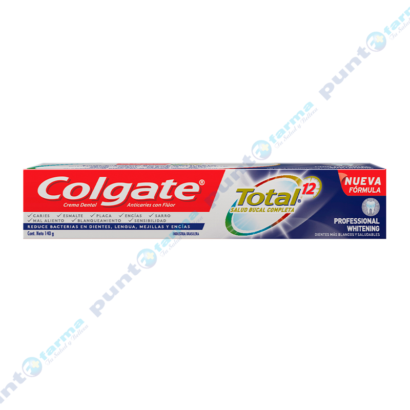 colgate total 12 professional whitening