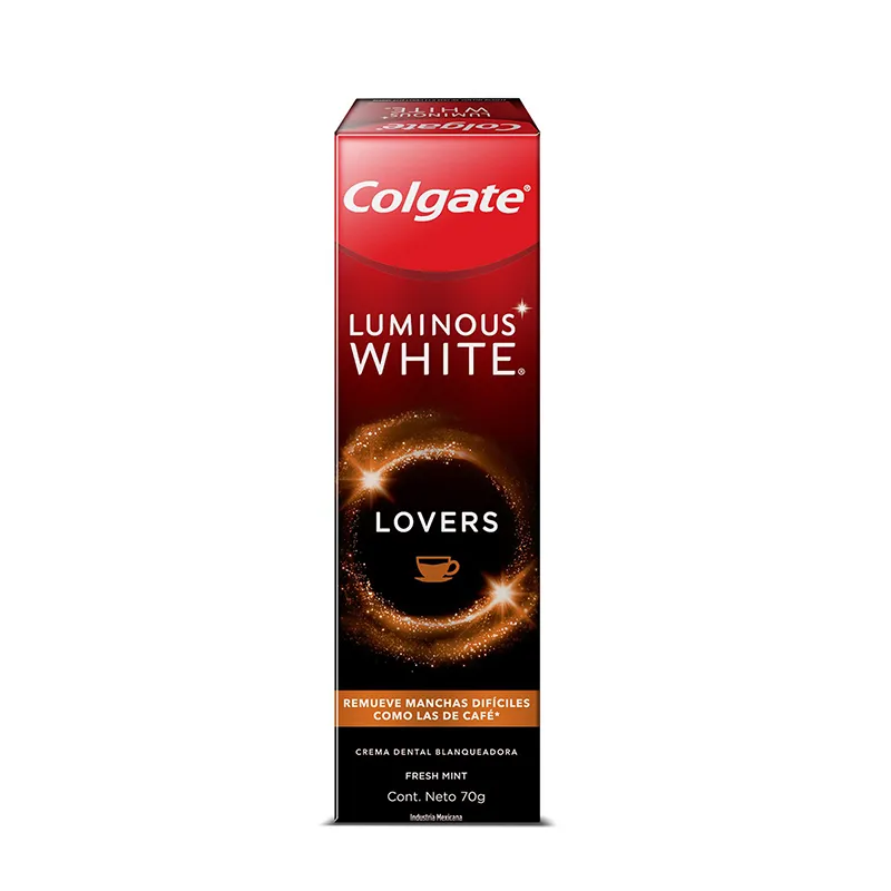 Crema Dental Luminous White Lovers Cofee Colgate - 70 gr