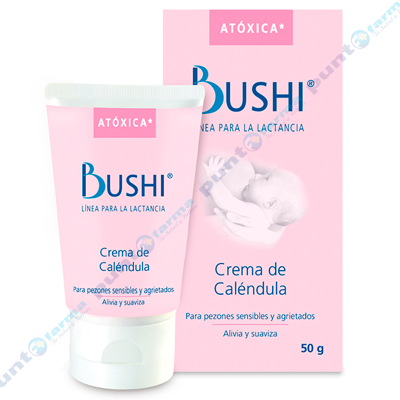 Quedateencasa Punto Farma Crema De Calendula Atoxica Bushi 50 Gr