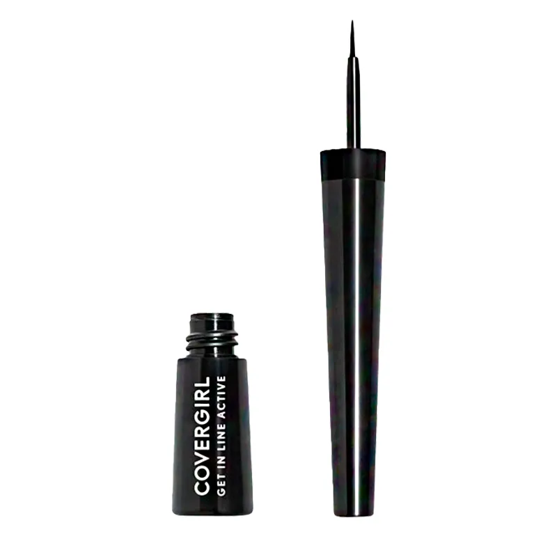 Delineador de Ojos Get In Line Líquido Black Covergirl