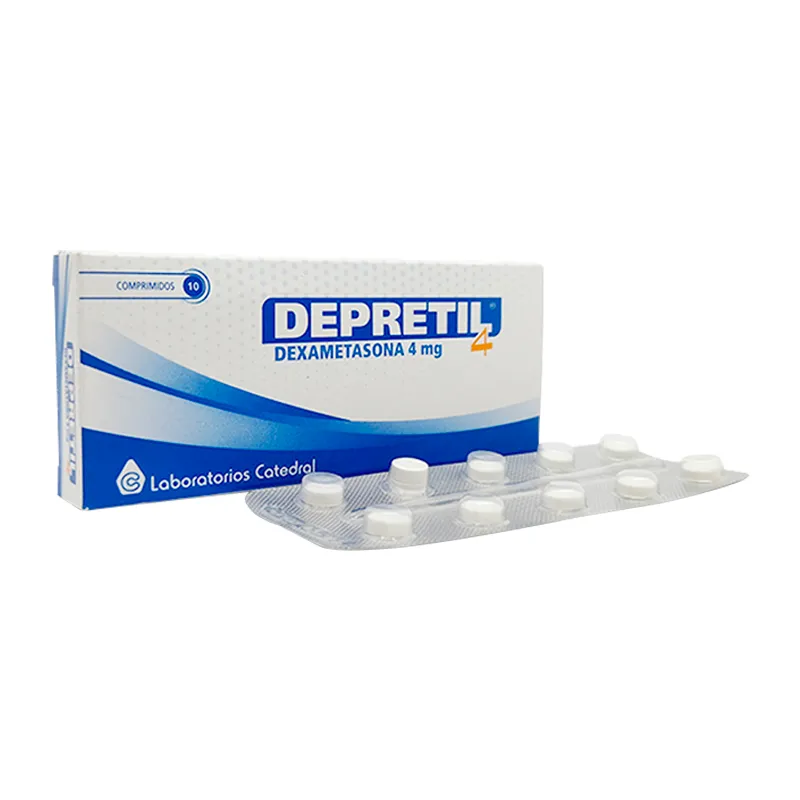 Depretil 4 Dexametasona 4 Mg Cont 10 Comprimidos Punto Farma 