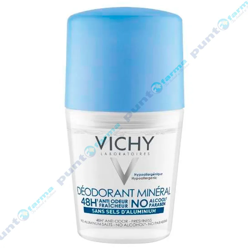 Desodorante Roll-on Mineral Vichy - 50mL