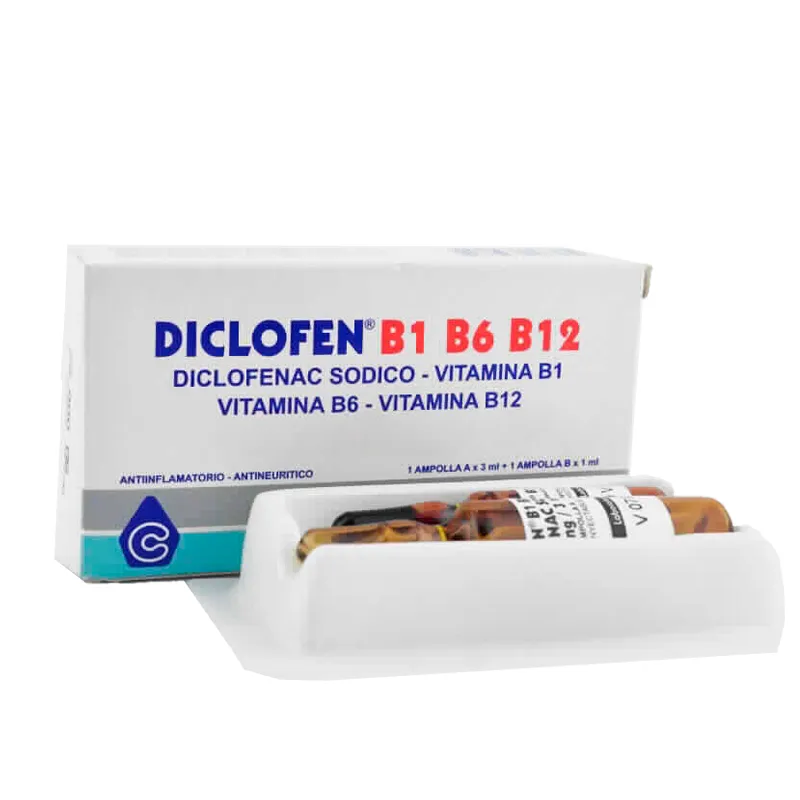 Diclofen B1 B6 B12 Cont 1 Ampolla A De 3ml 1 Ampolla B De 1ml Punto Farma