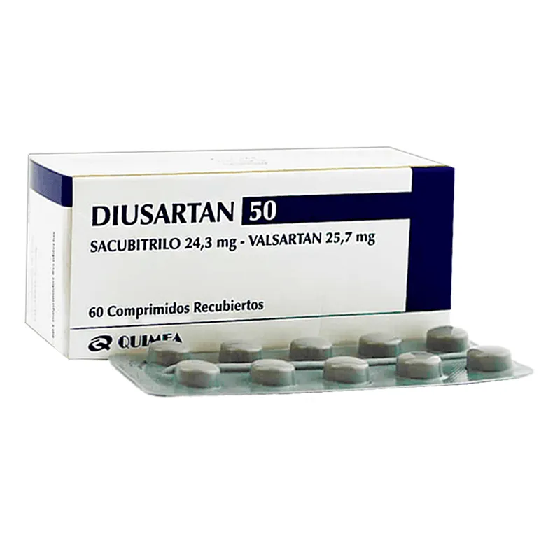 Diusartan 50 Sacubitrilo- Caja de 60 Comprimidos Recubiertos