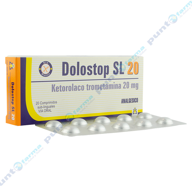 Dolostop Sl Ketorolaco Trometamina Mg Caja De Comprimidos Sublinguales Punto Farma