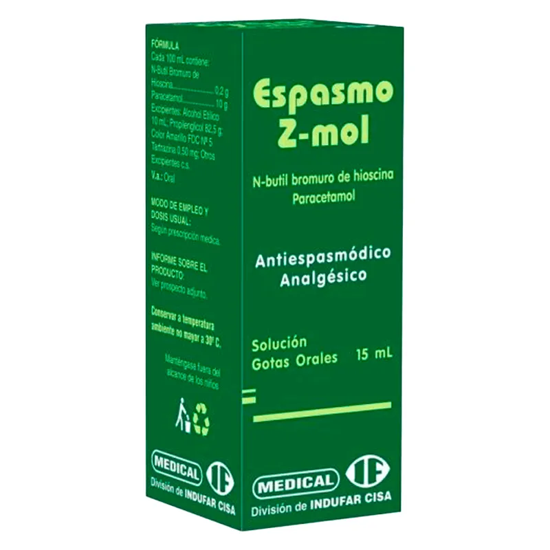 Espasmo Z-mol - Gotas de 15 mL