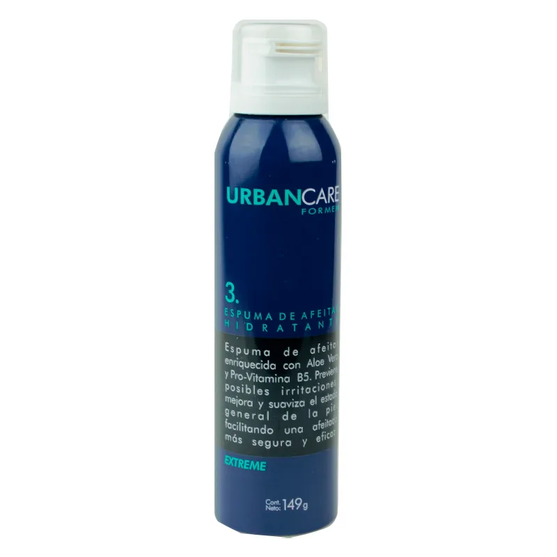 Espuma de Afeitar Urban Care For Men Extreme - 149 gr.