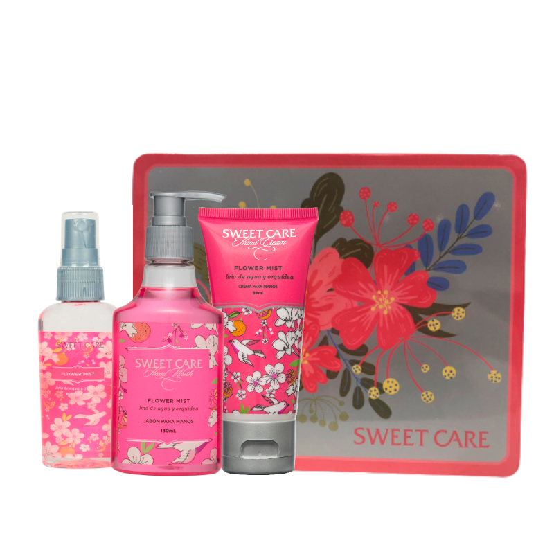 Punto Farma | Estuche Lata Flower Mist Sweet Care