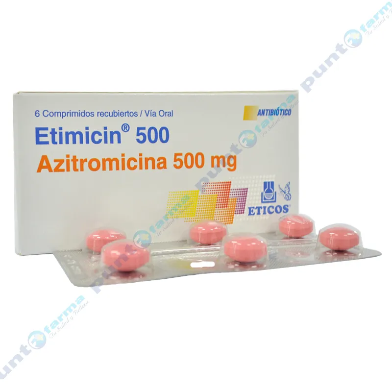Etimicin  500mg - Contenido de 6 comprimidos