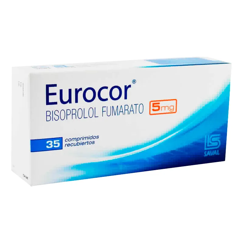 Eurocor  5 Mg-  Caja de 35 comprimidos recubiertos