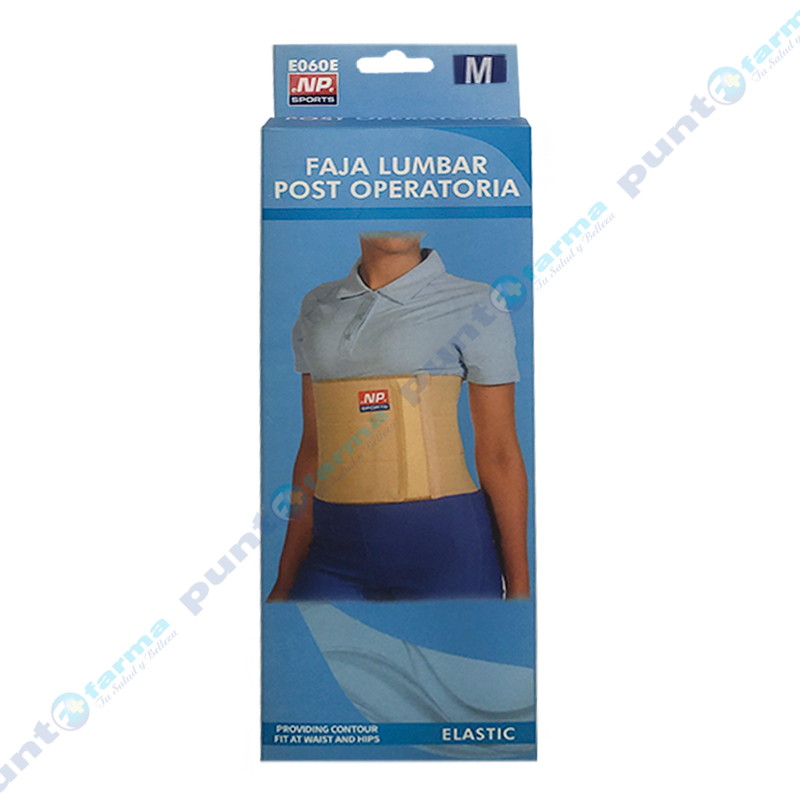 Faja Lumbar Post Operatoria E060e Talle M 