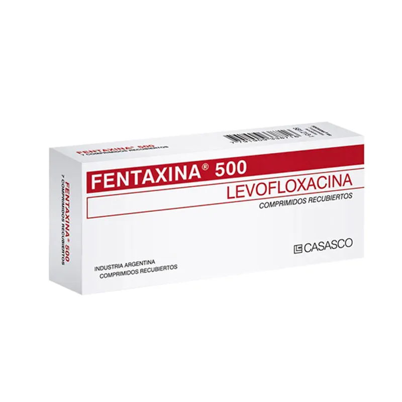 Fentaxina 500 mg Levofloxacina - Cont. 7 comprimidos recubiertos